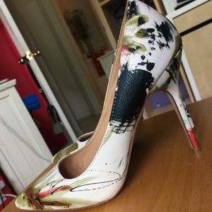 Floral & Artsy Heels